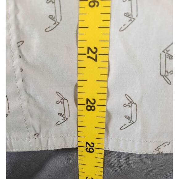 511 Tactical Men Sz M Gray Snap Button Up Shirt Swiss Army Knife All Over Print - Picture 5 of 5